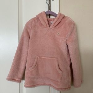 Toddler girl fleece hoodie. Super soft. 5T. Pink